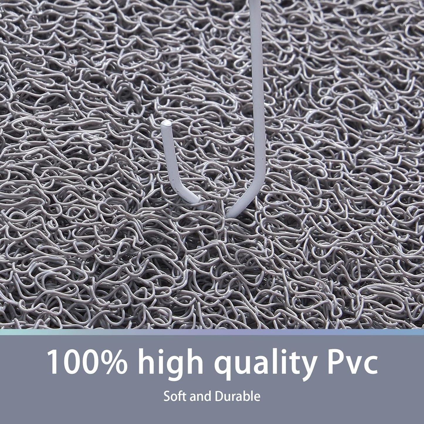 Anti-Slip PVC Door Mat – Quick Dry & Dirt Trapper