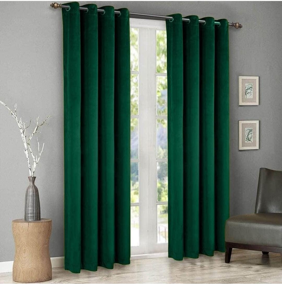 Velvet Curtains – Premium Quality (Set of 2)