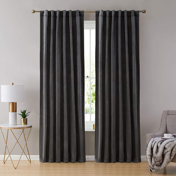 Velvet Curtains – Premium Quality (Set of 2)