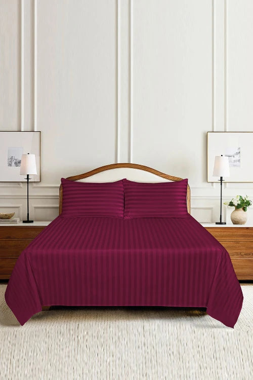 Striped Bedsheet Set