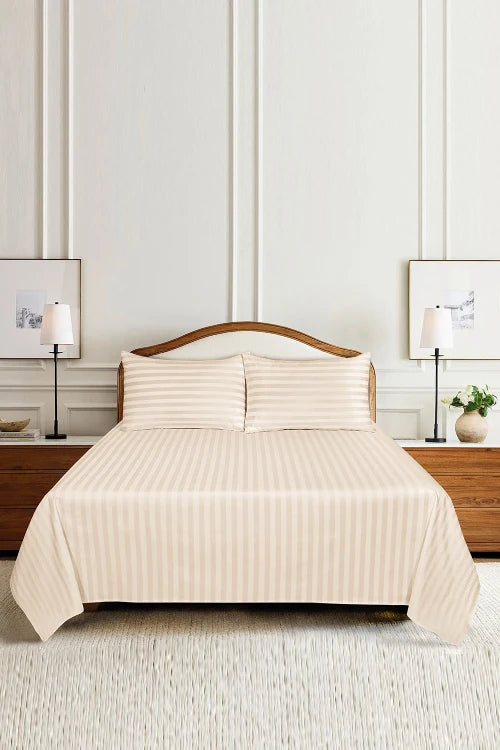 Striped Bedsheet Set