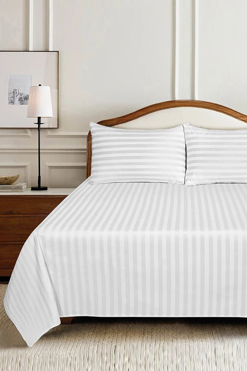 Striped Bedsheet Set