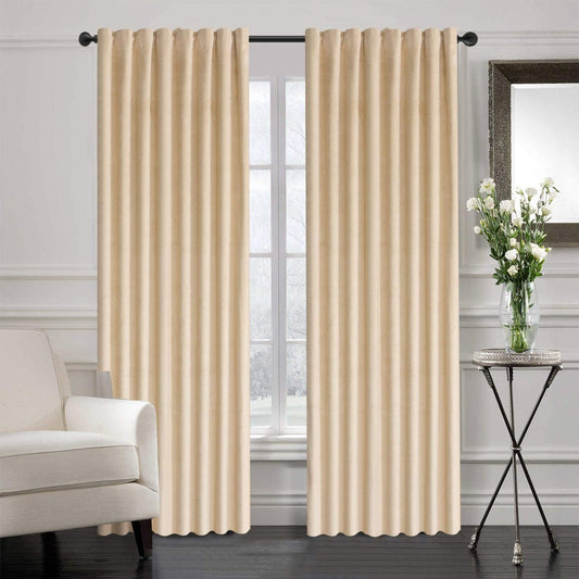 Velvet Curtains – Premium Quality (Set of 2)