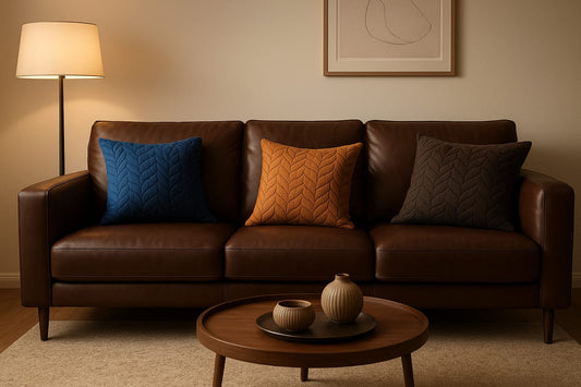 Elegant Quilted Cushion